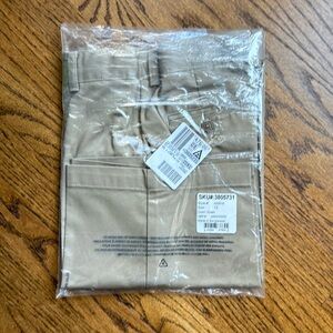NWT Lands End boys size 12 khaki shorts